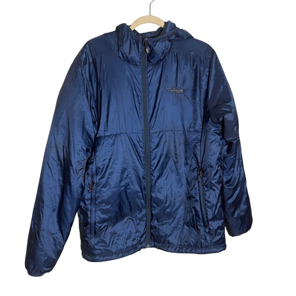 Sitka High Country Hoody in Blue Men’s Sz. L